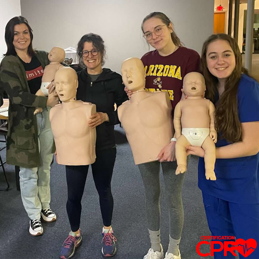 CPR certification training with mannequins in Las Vegas, Nevada. Learn life-saving skills in a hands-.